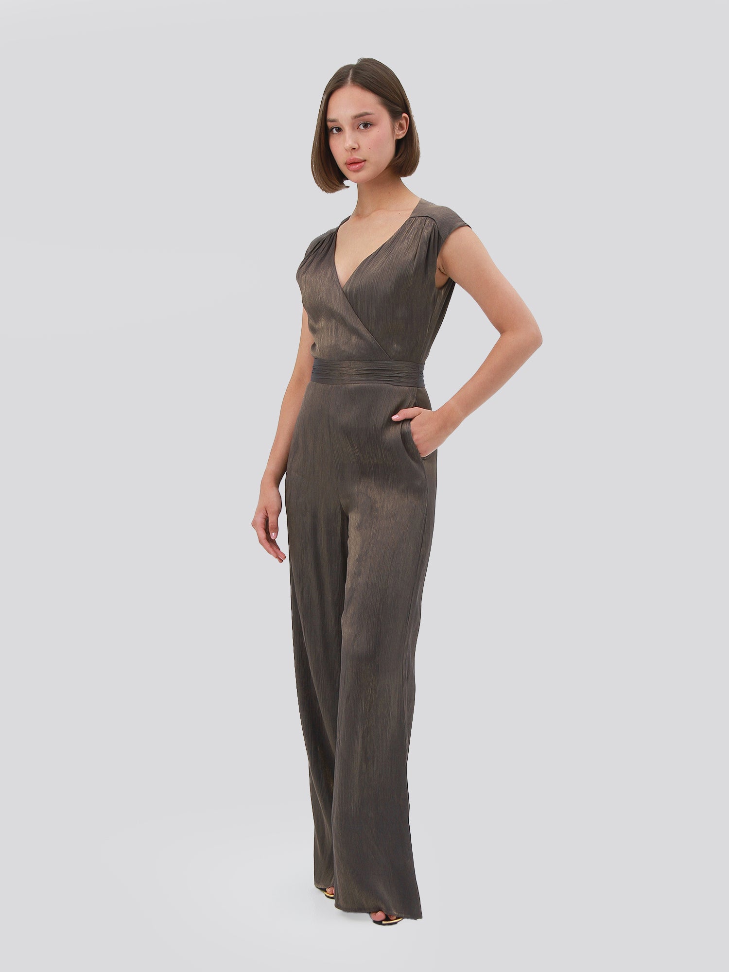 Jagger Foil Jumpsuit