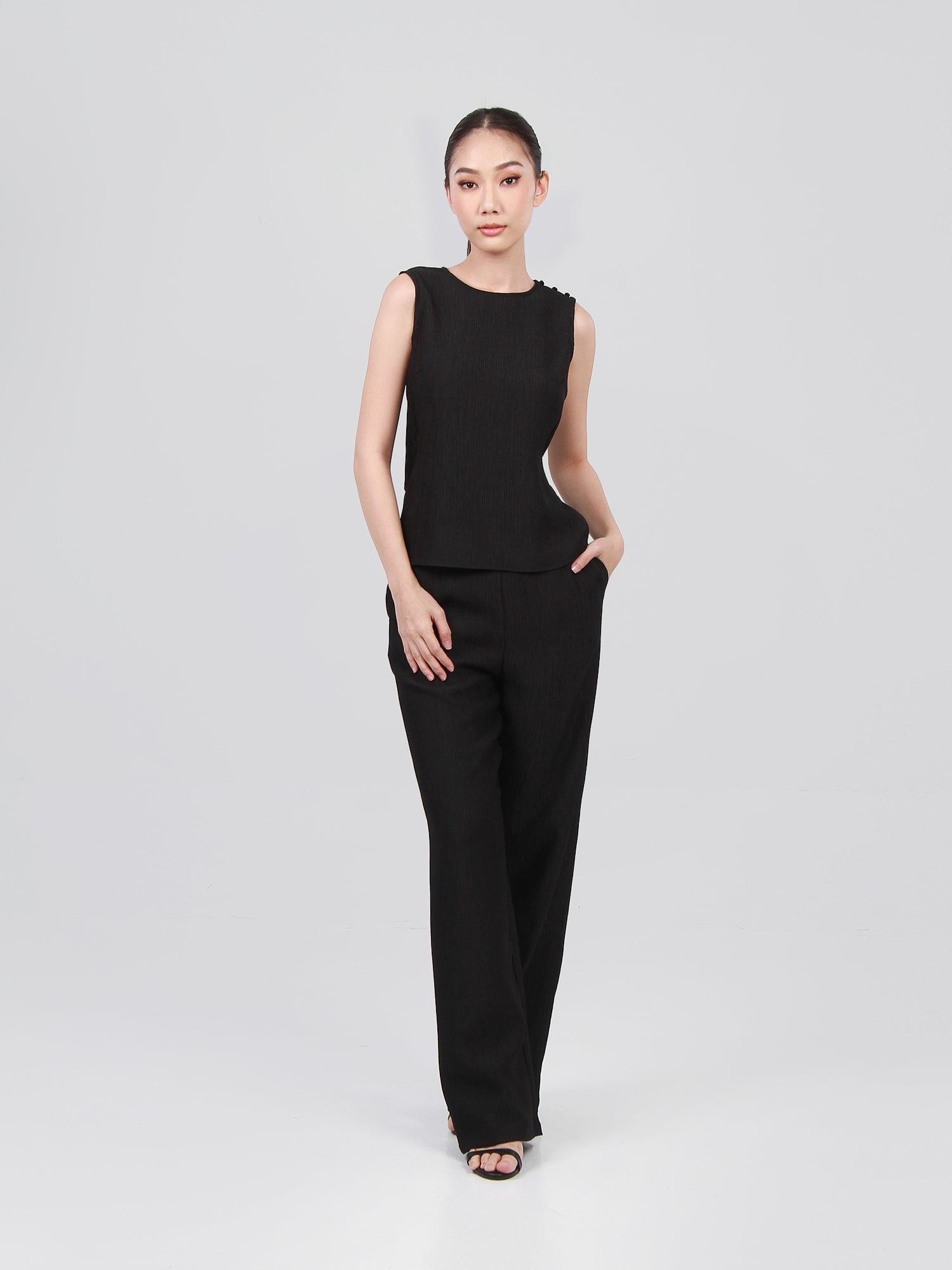 Jessica Textured Tank Top