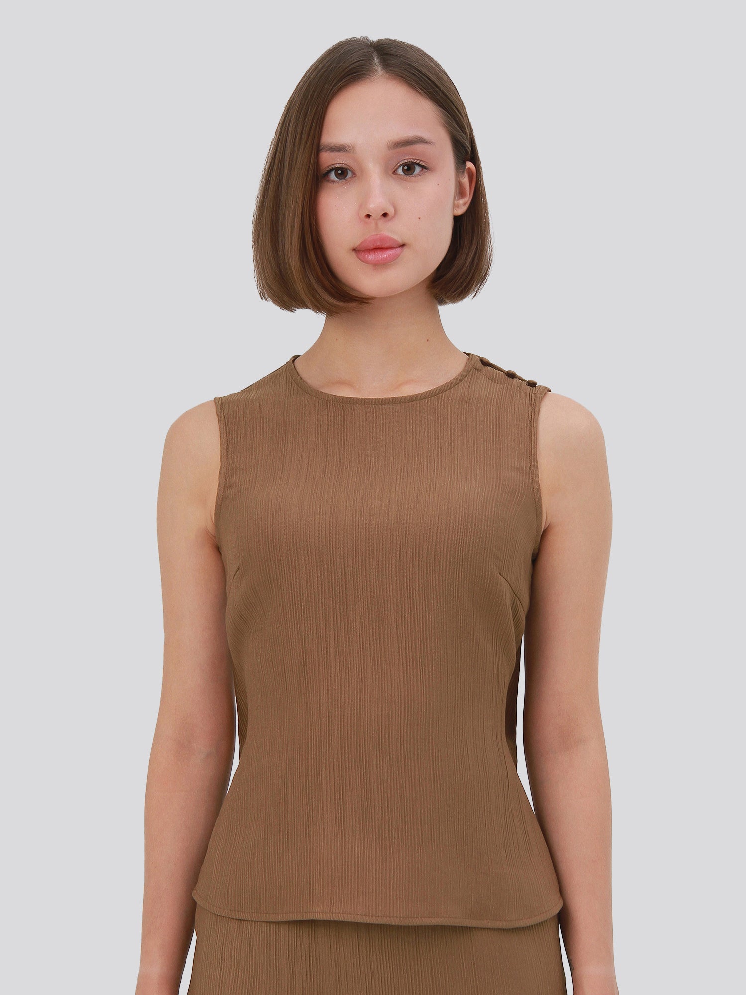 Jessica Textured Tank Top