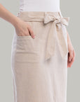 Juniper Linen Blend Skirt