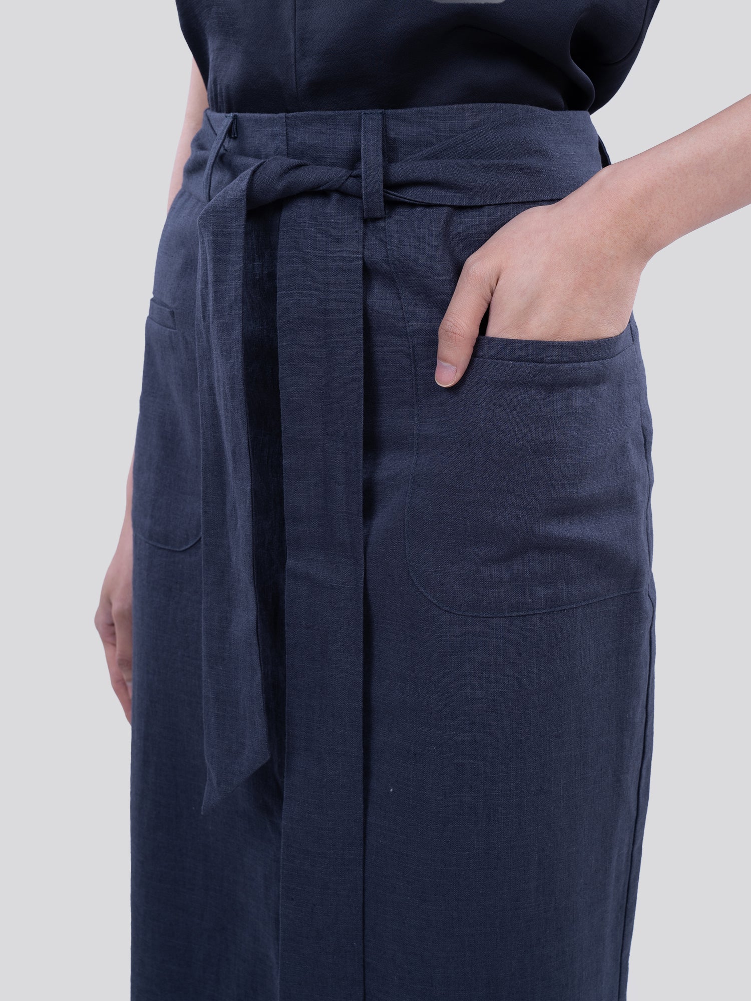 Juniper Linen Blend Skirt