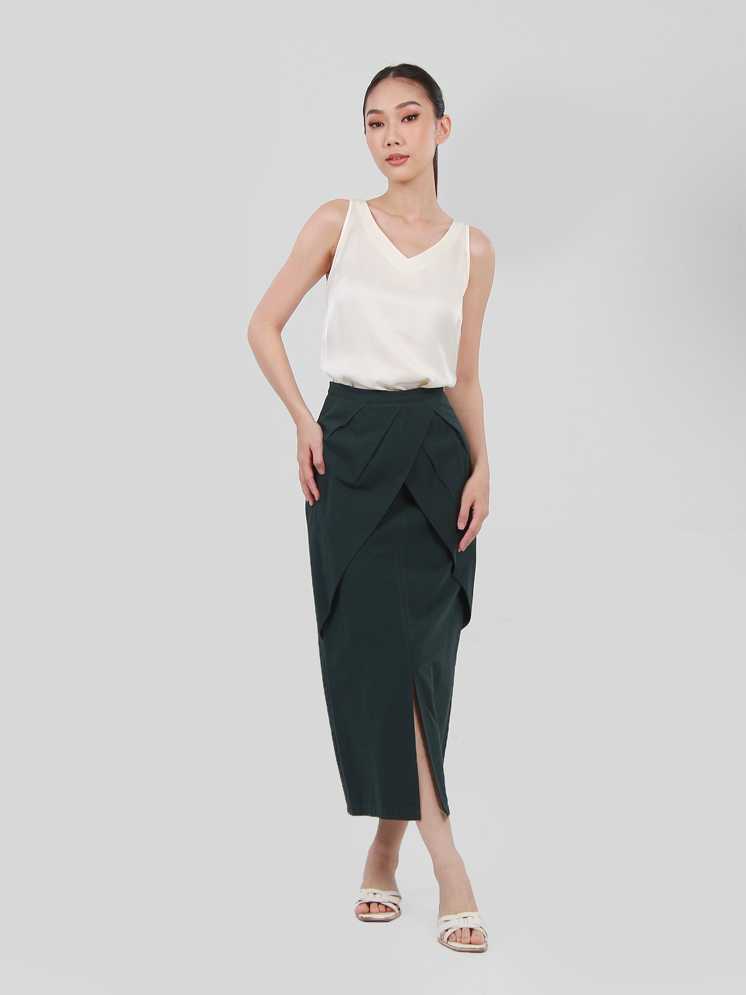 Luca Draped Skirt