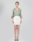 Micah Draped Sleeves Blouse