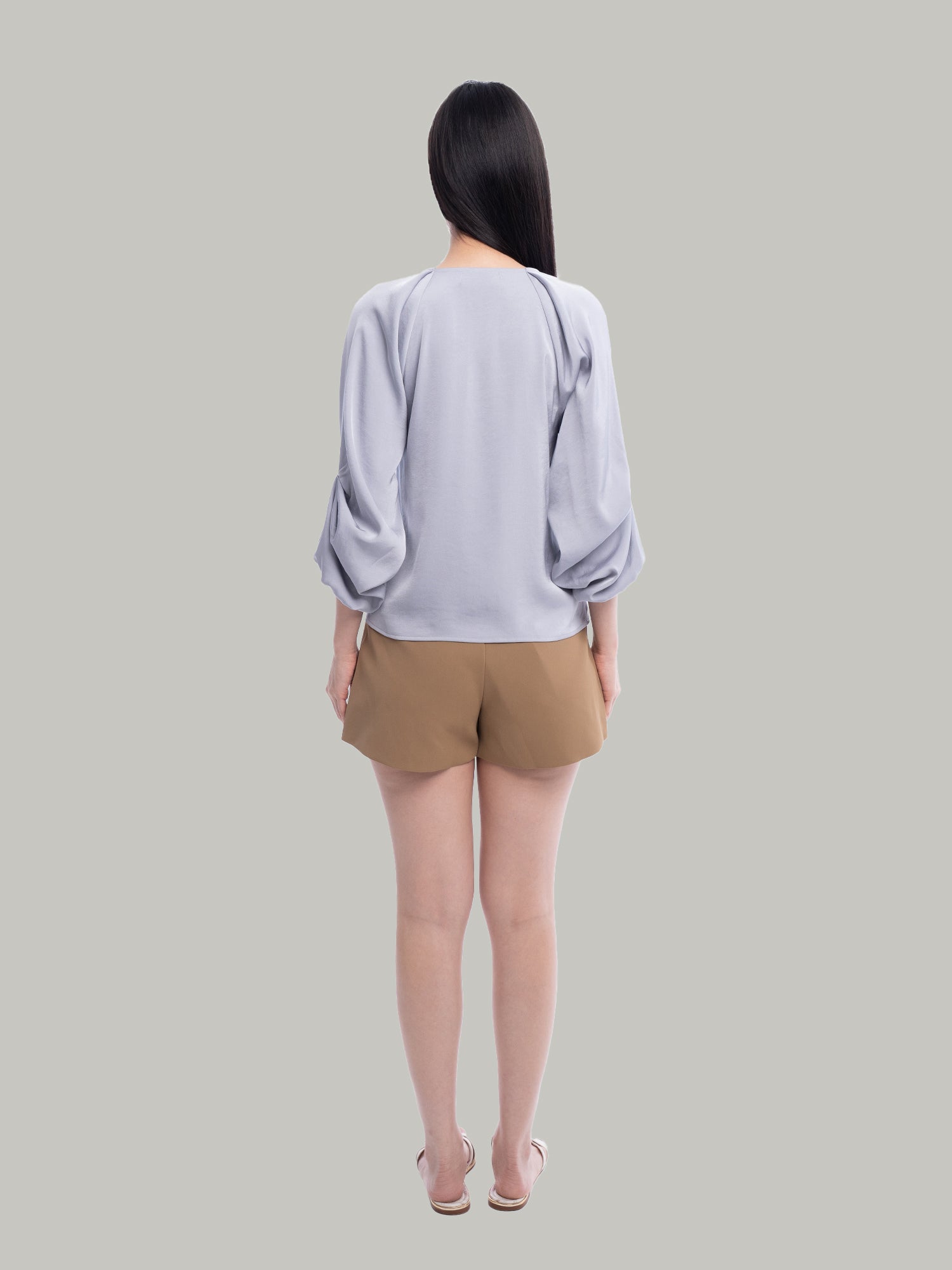 Micah Draped Sleeves Blouse