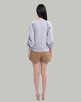 Micah Draped Sleeves Blouse