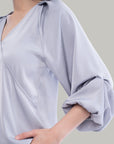 Micah Draped Sleeves Blouse