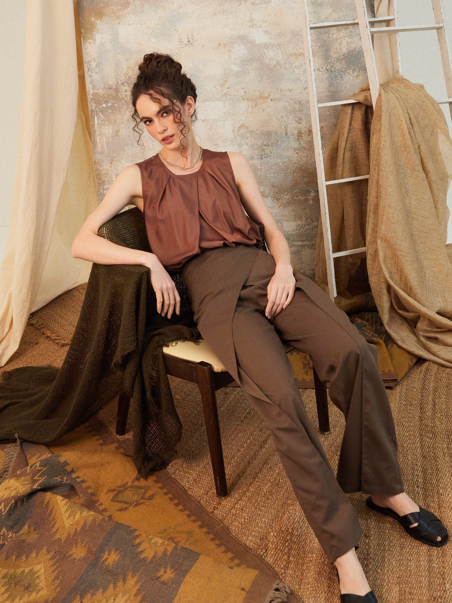 Janiss Wrapped Trousers
