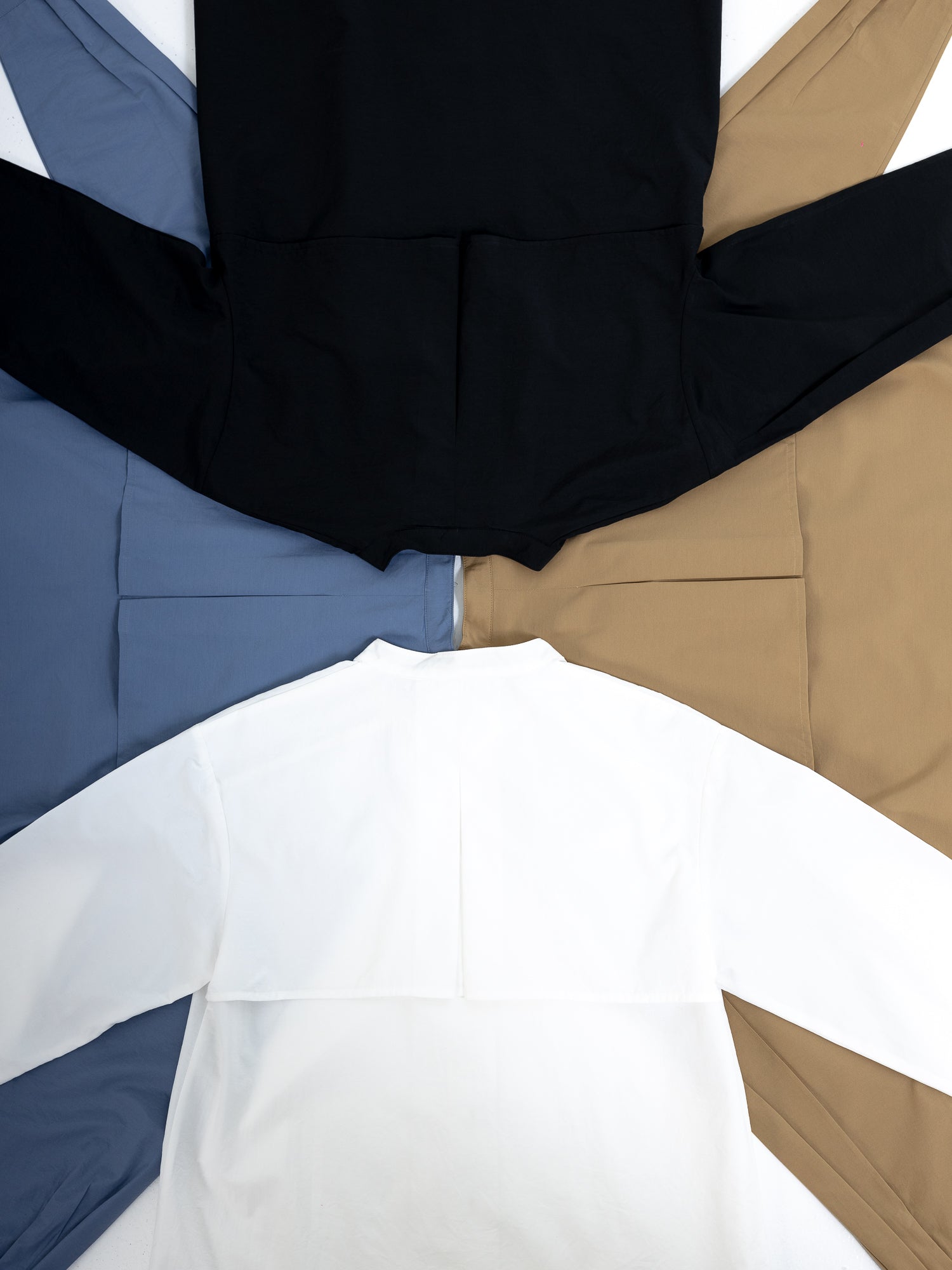 Dennes Long Sleeve Cape Back Shirt