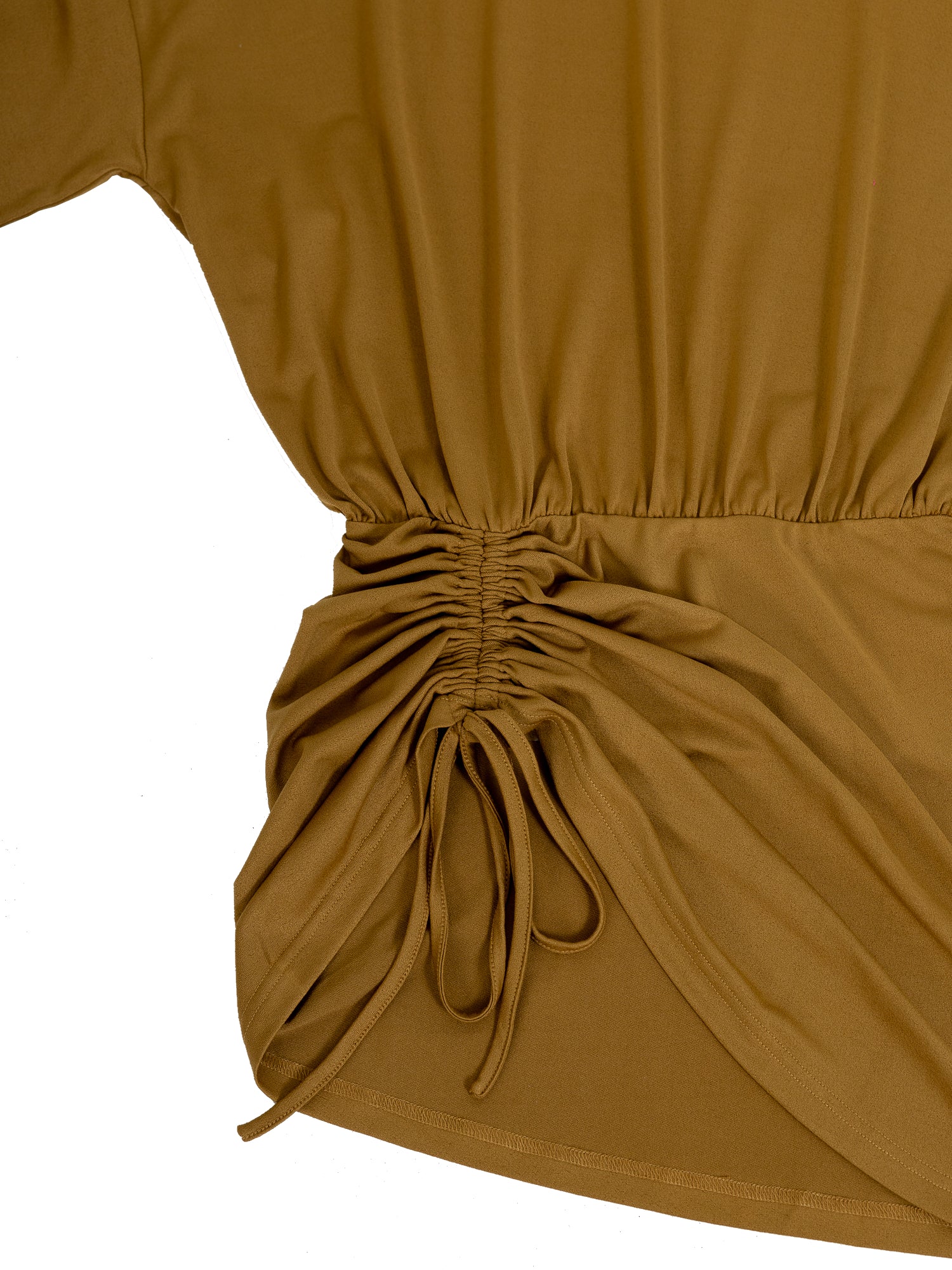 Stesha Asymmetric Ruched Top