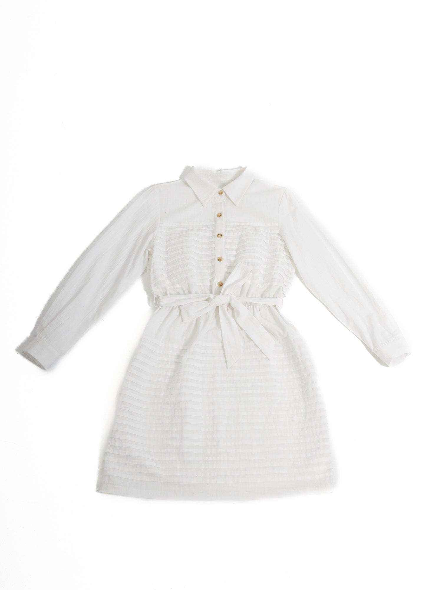 Franca Pleated Mini Dress