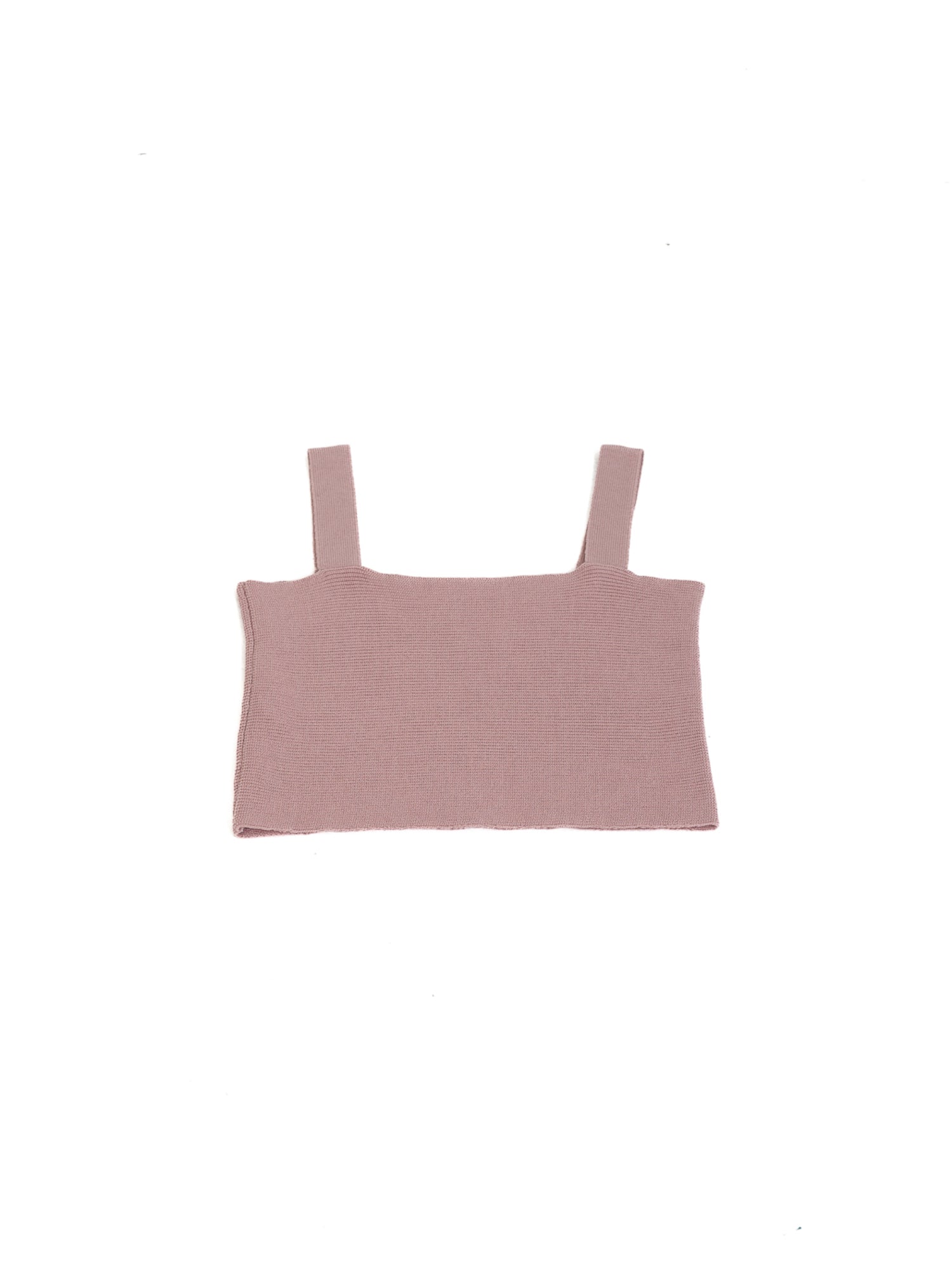 Thenna Rib Knit Crop Top