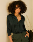 Tara Long Sleeve Dual Pleat Shirt