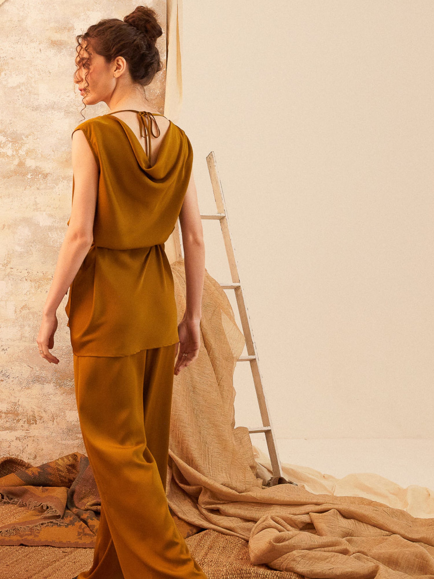 Laria Wide Leg Trousers