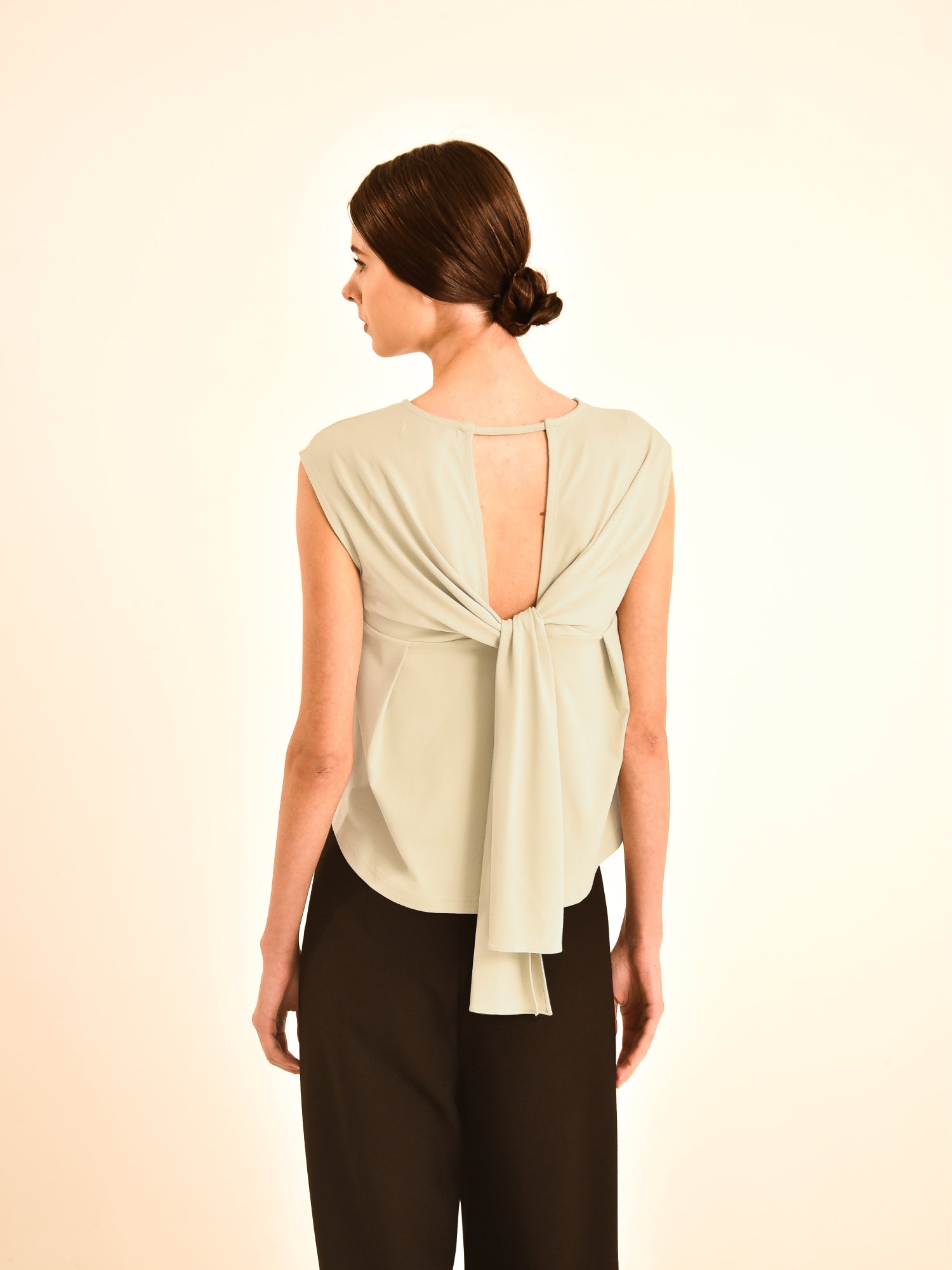 Arion Back Tie Top
