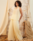 Jetta Pleated Halter Top