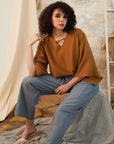 Urania Kimono Sleeve Top