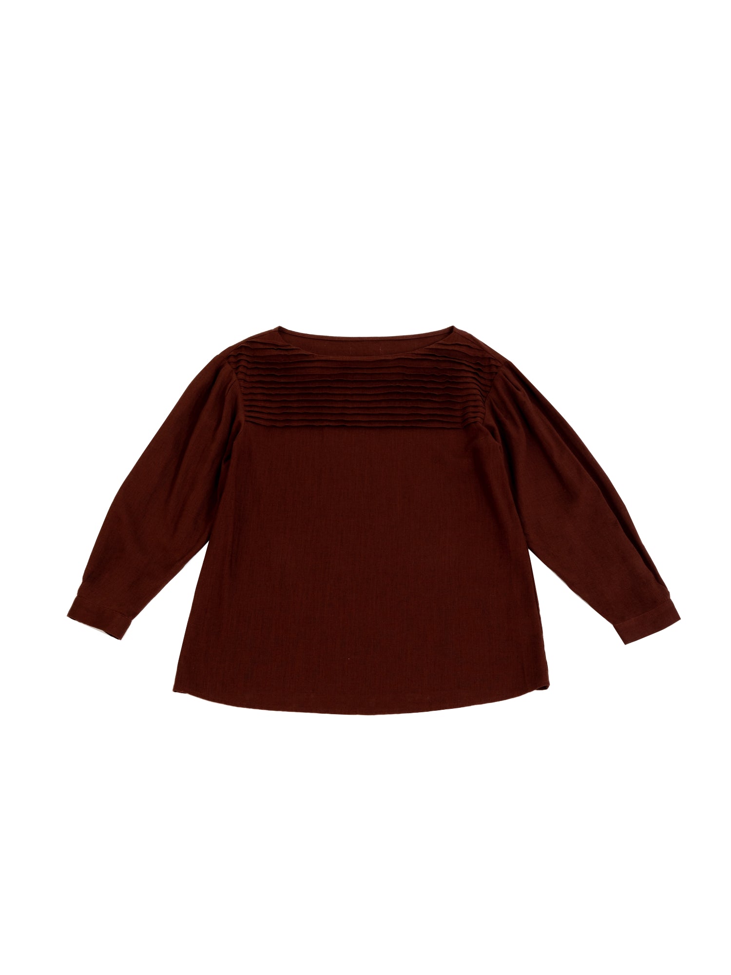 Rue Long Sleeve Pleated Top