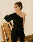 Estelle One-Shoulder Jumpsuit