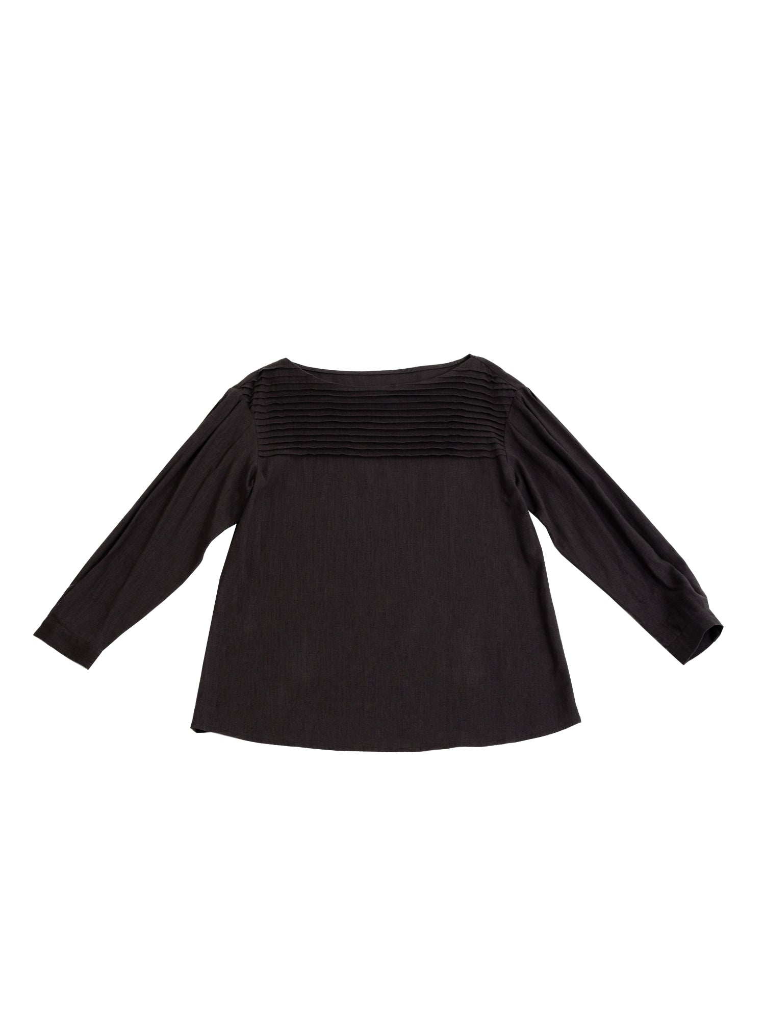 Rue Long Sleeve Pleated Top