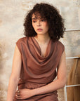 Aster Cowl Neck Top