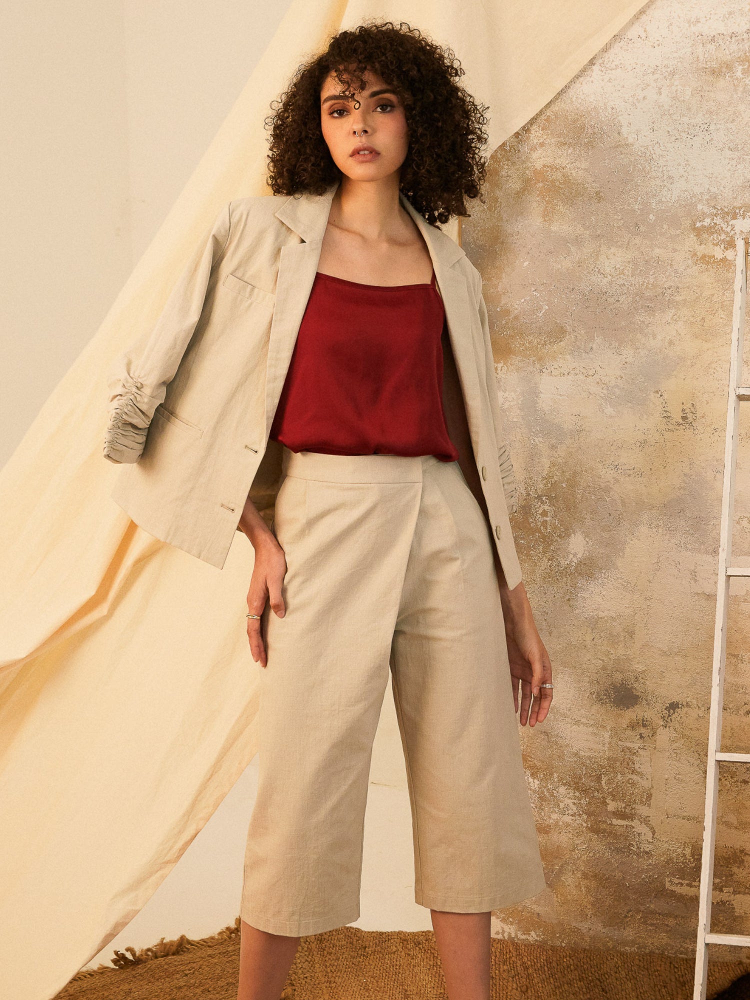 Elliot Cropped Trousers