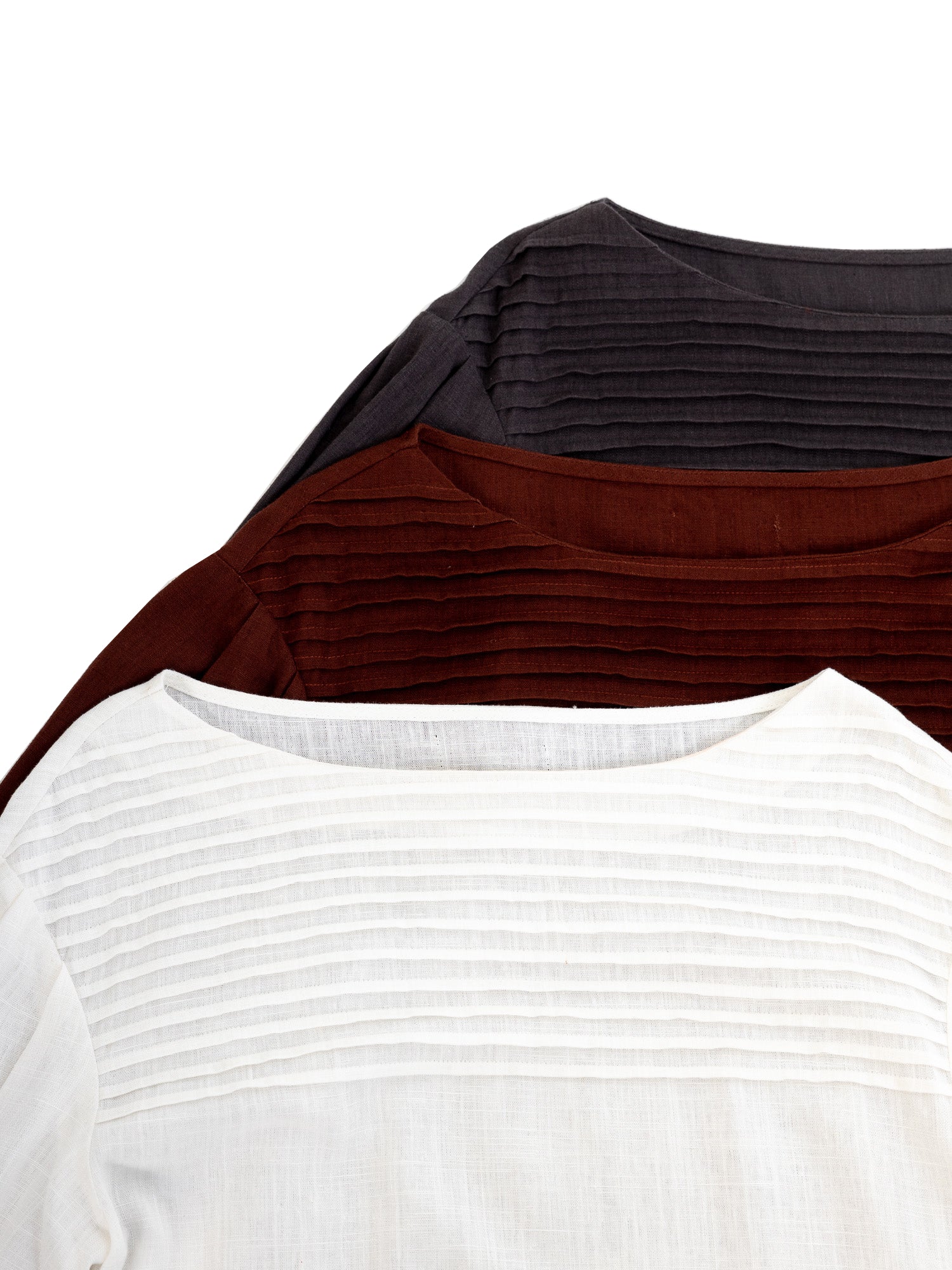 Rue Long Sleeve Pleated Top