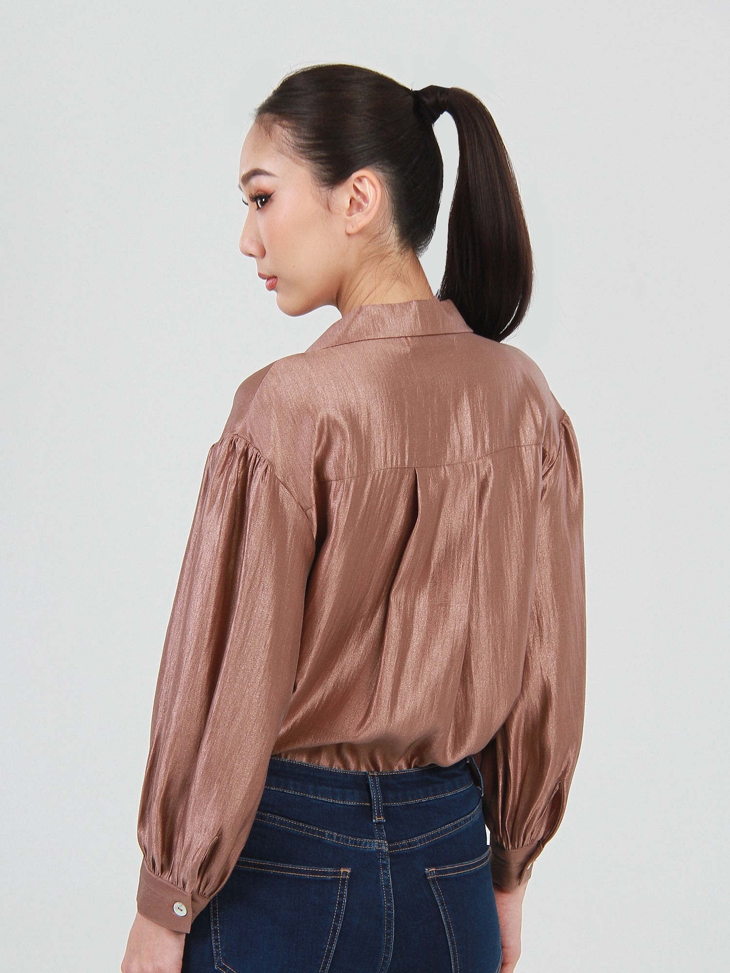 Ophelia Foil Shirt