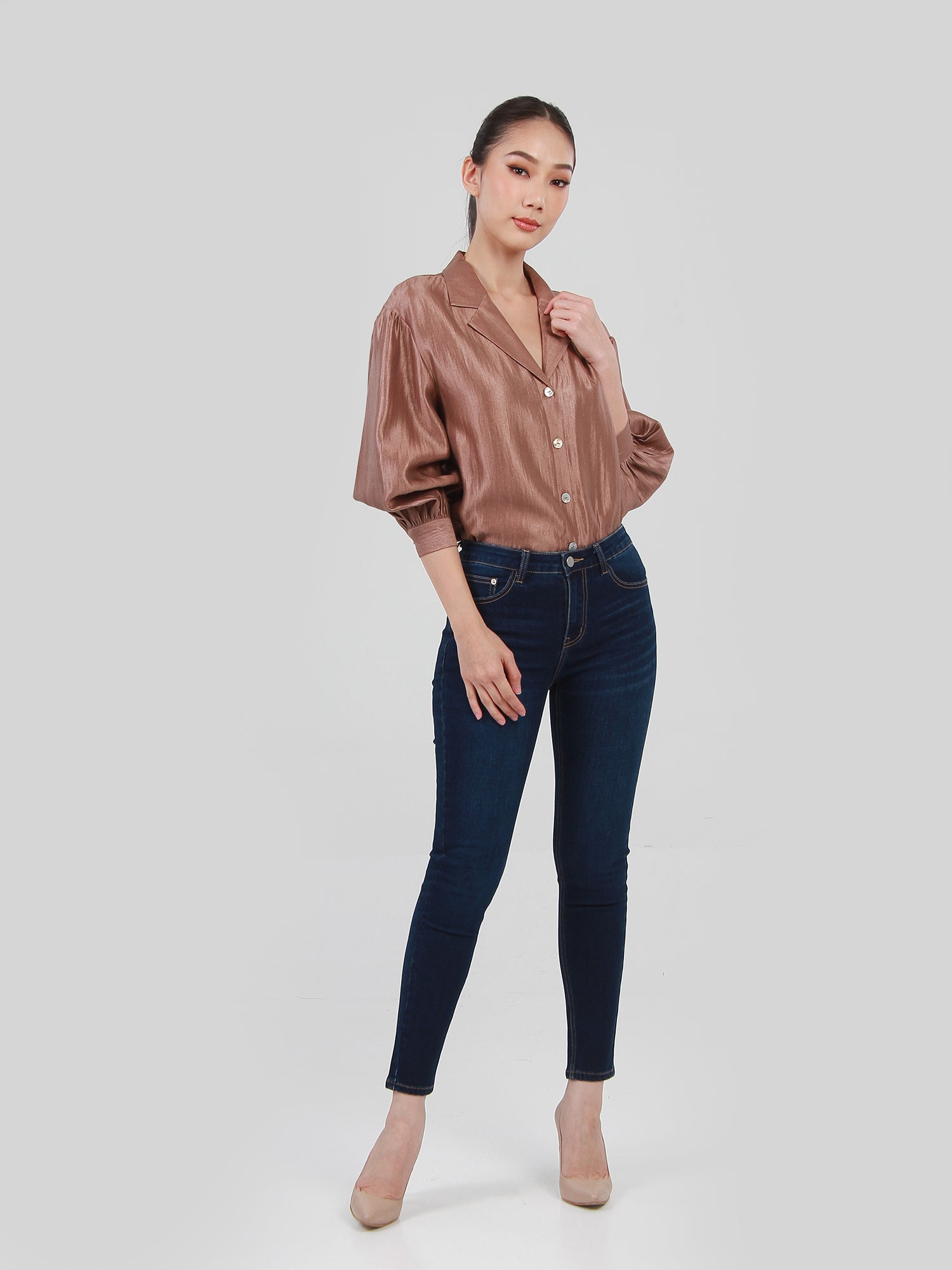 Ophelia Foil Shirt