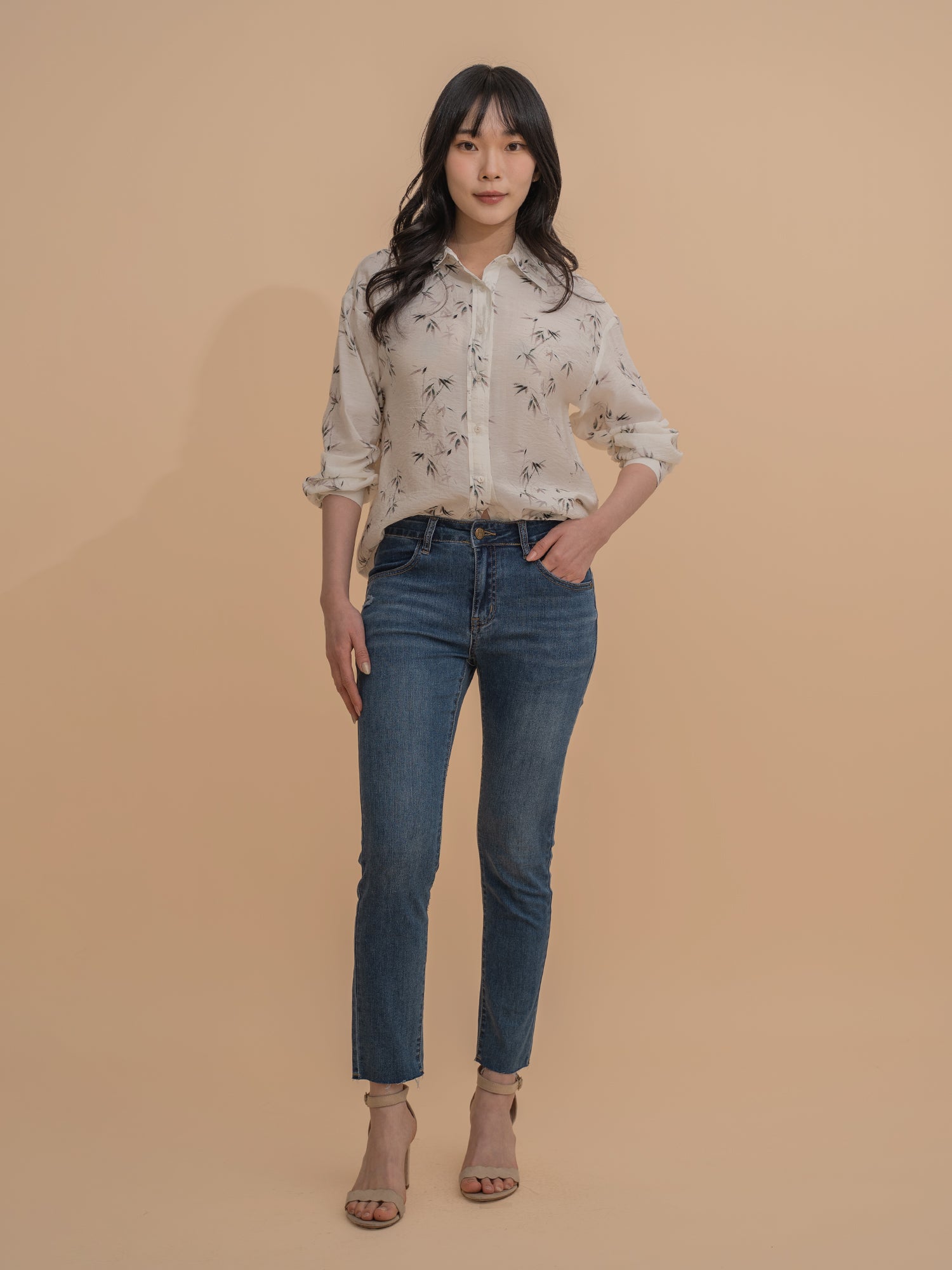 Printed Collar Shirt