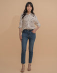 Printed Collar Shirt