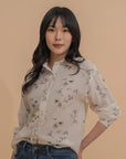 Printed Collar Shirt
