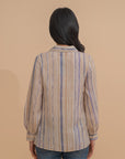 Printed Striped Shirt