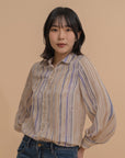 Printed Striped Shirt