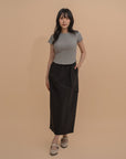 Ribbed Fitted Tee