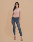 Ribbed Fitted Tee