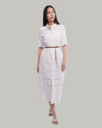 Roxie Linen Shirt Dress