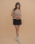 Ruched Strap Sleeveless Top