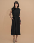 Shoulder Pad Shift Dress