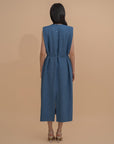 Shoulder Pad Shift Dress