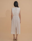 Shoulder Pad Shift Dress