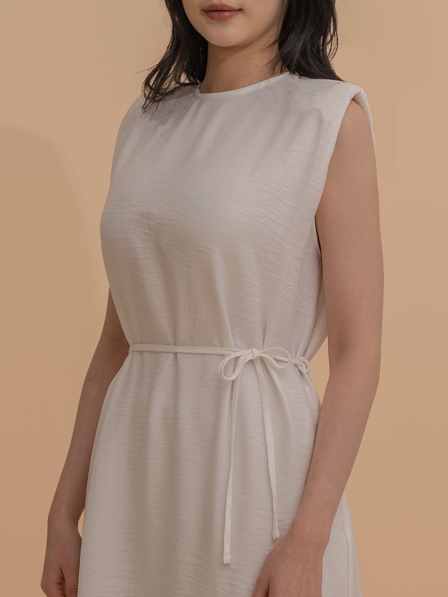 Shoulder Pad Shift Dress
