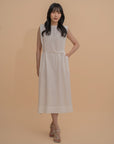 Shoulder Pad Shift Dress