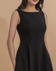 Sleeveless A-Line Dress