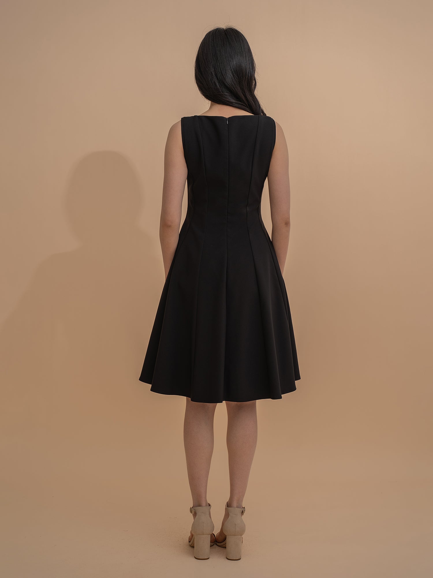 Sleeveless A-Line Dress