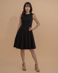 Sleeveless A-Line Dress