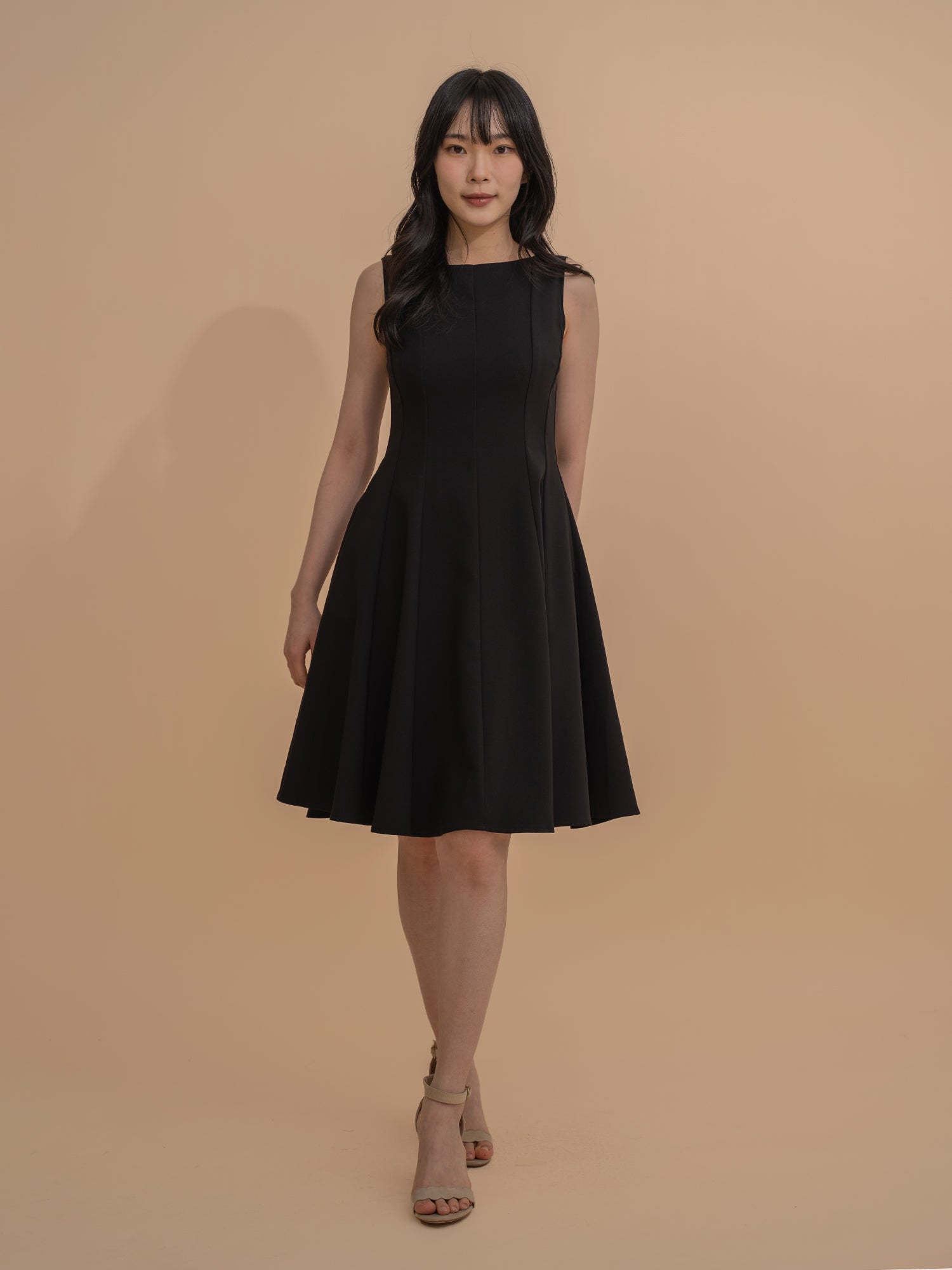 Sleeveless A-Line Dress