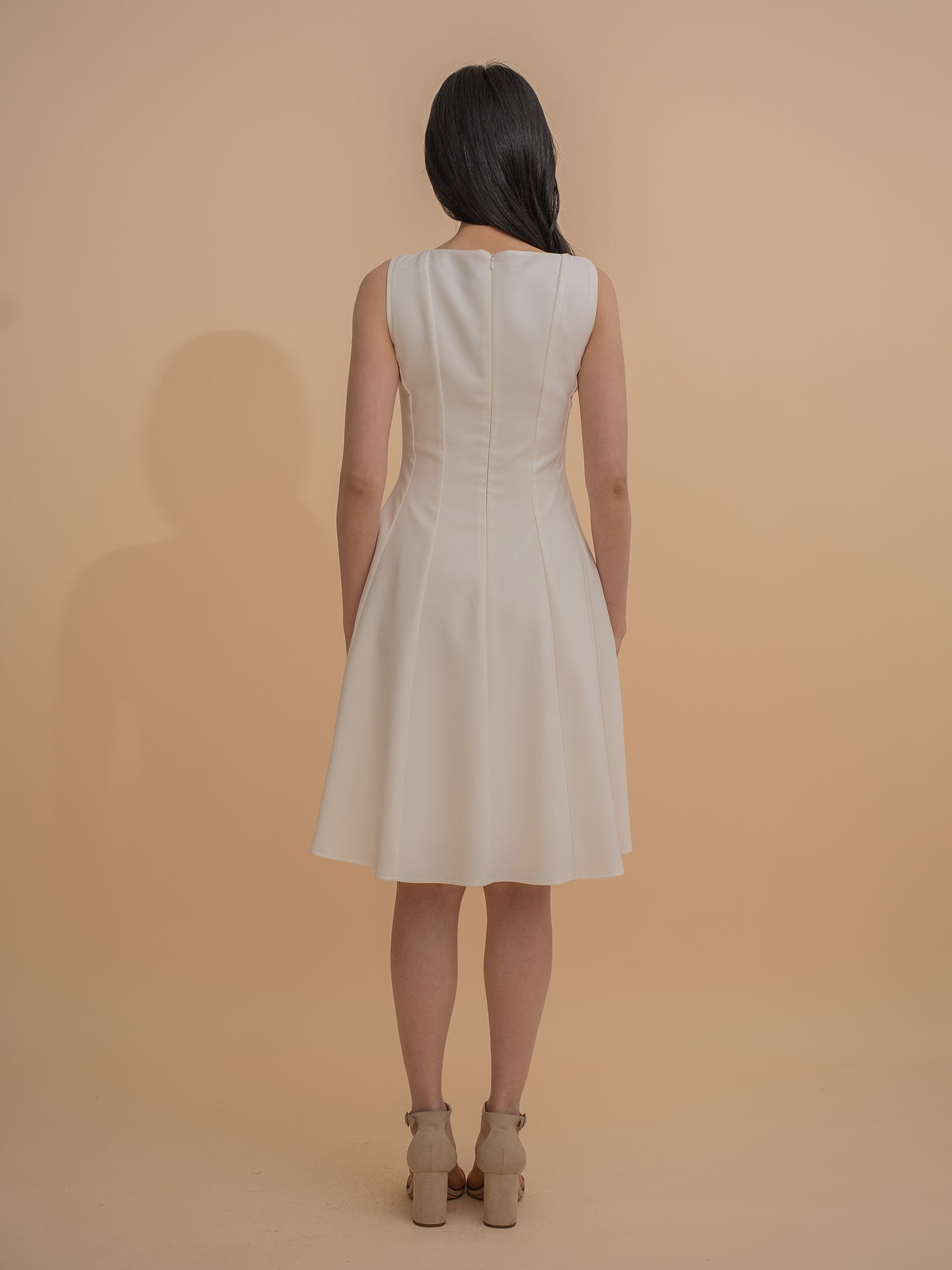 Sleeveless A-Line Dress