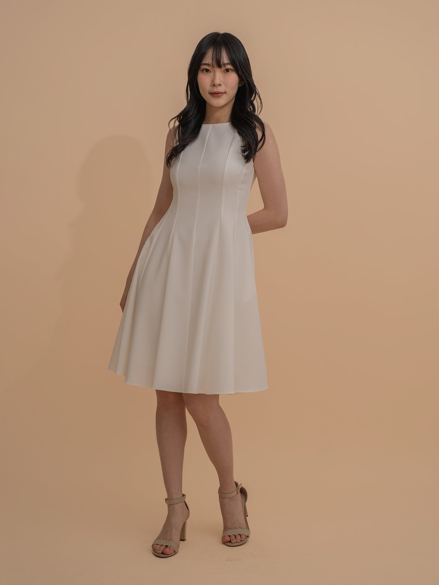 Sleeveless A-Line Dress