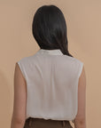 Sleeveless V-Neck Top