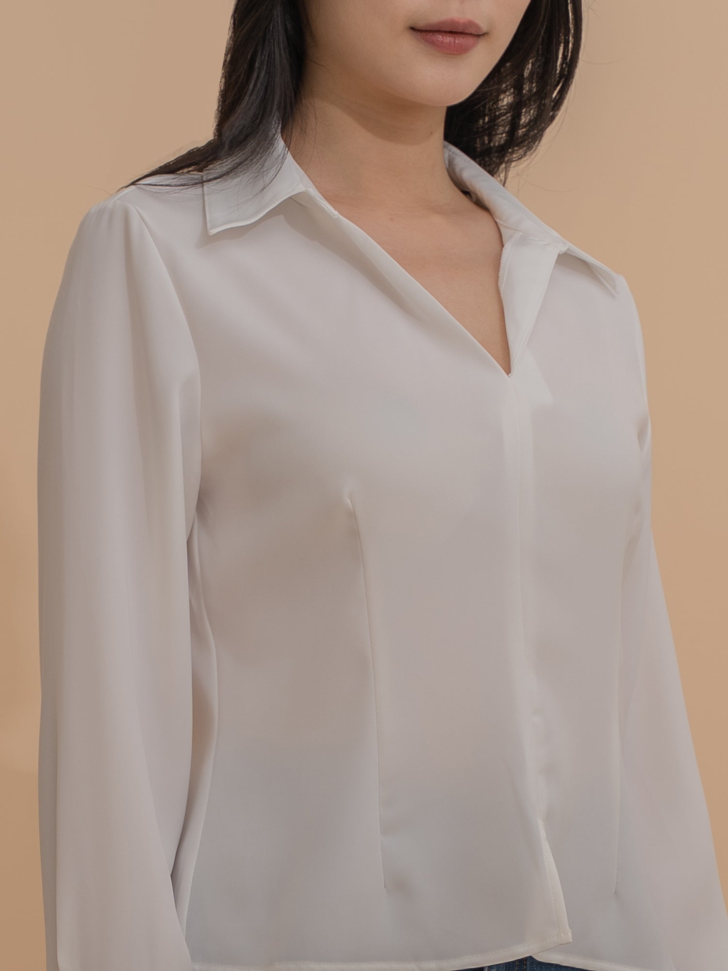 Smart Collar Slim Shirt